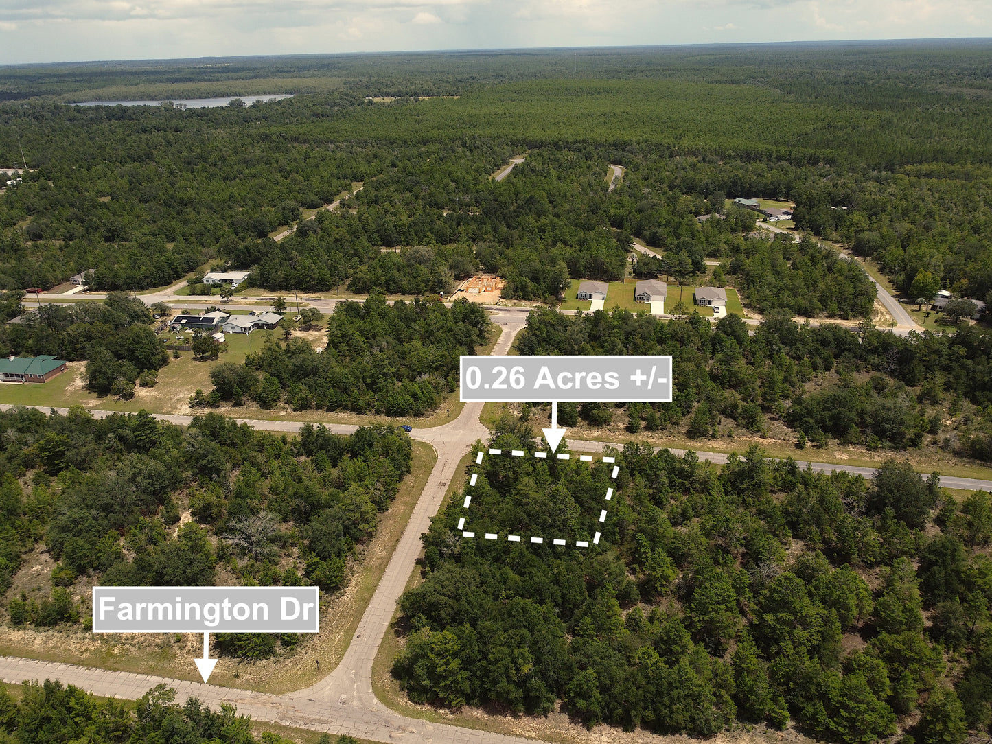 0.26 Acres Corner Lot For Sale In Chipley