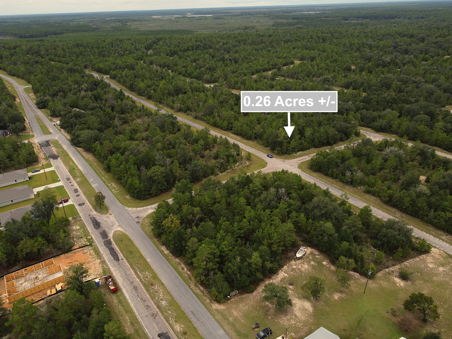 0.26 Acres Corner Lot For Sale In Chipley