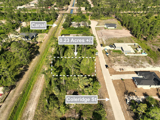 0.23 Acres Canalfront Lot For Sale In Lehigh Acres