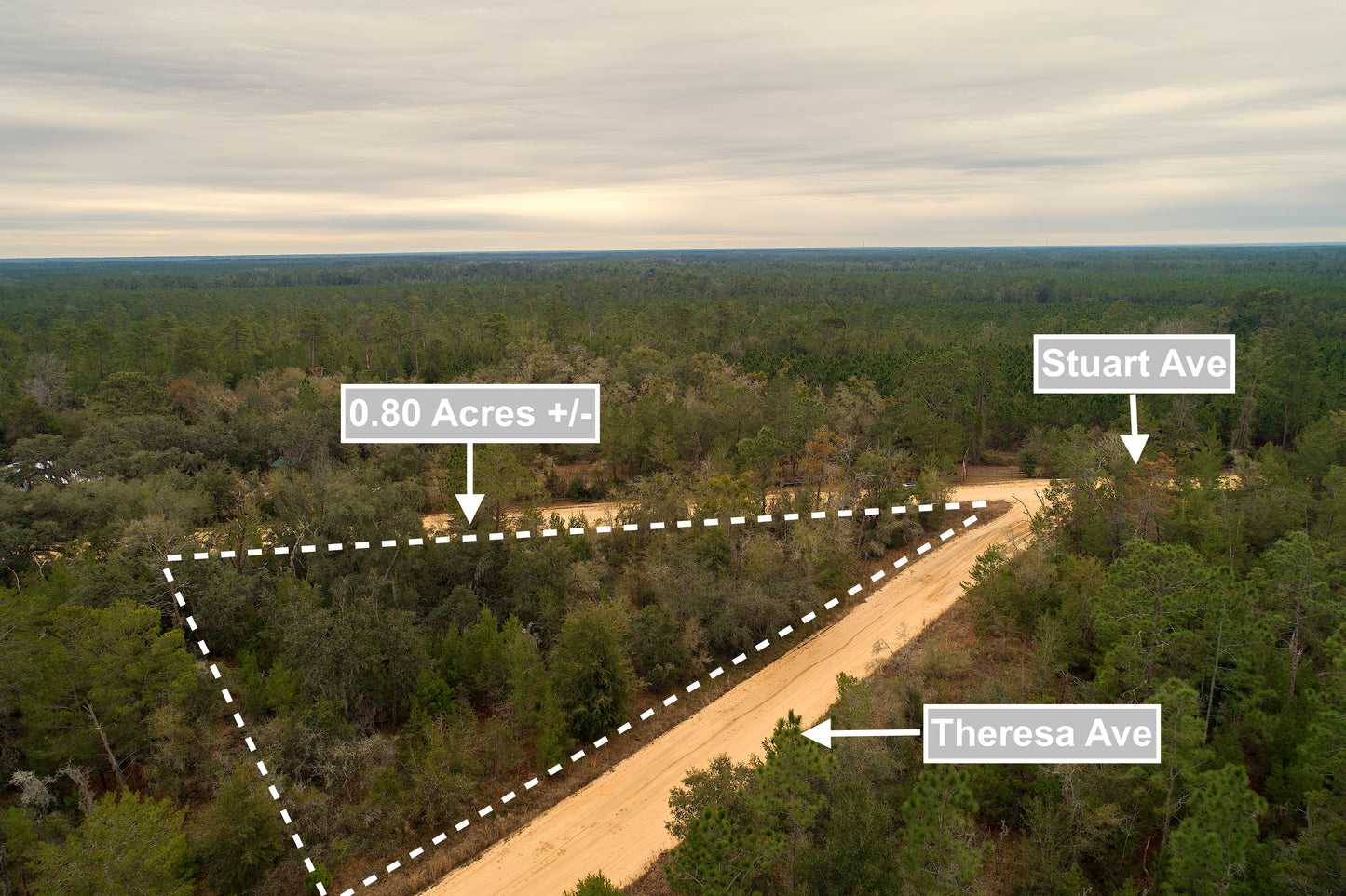 0.80 Acres Corner Lot In Interlachen