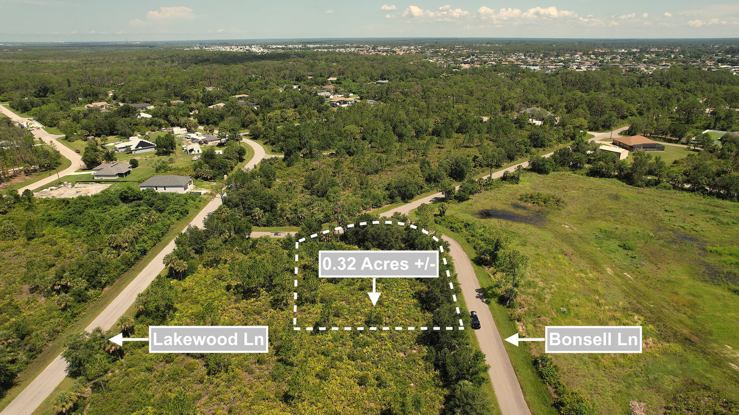 0.32 Acres Corner Land For Sale In Port Charlotte