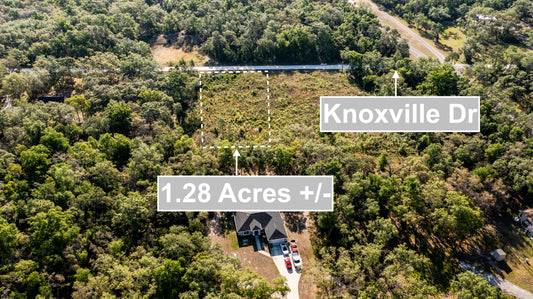 1.28 Acres of Land For Sale In Webster FL