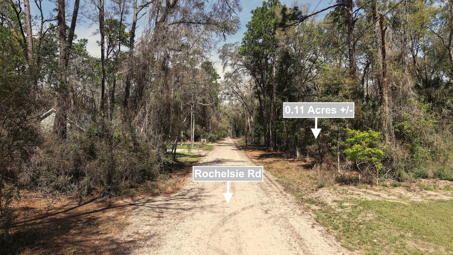 0.11 Acres Land For Sale In Crawfordville FL
