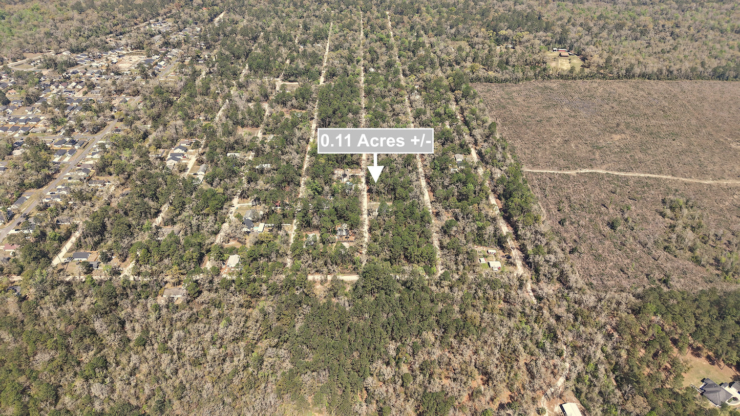 0.11 Acres Land For Sale In Crawfordville FL