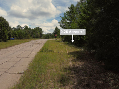 0.26 Acres Corner Lot For Sale In Chipley