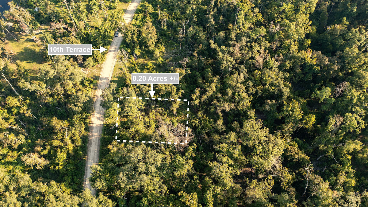 0.20 Acres Land For Sale Near Lake In Live Oak
