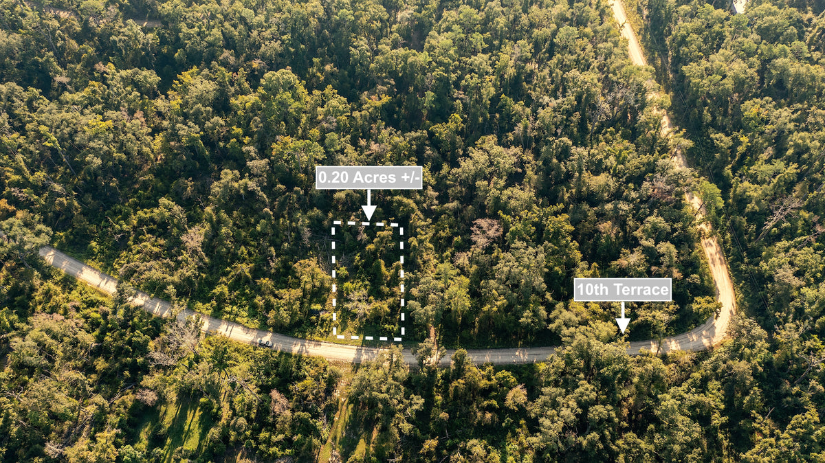 0.20 Acres Land For Sale Near Lake In Live Oak