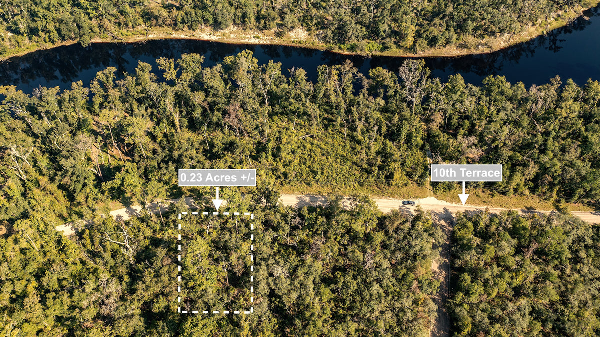 0.23 Acres Land For Sale Near Lake In Live Oak