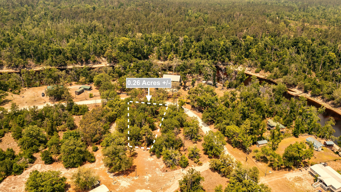 0.26 Acres Land For Sale Near River In Live Oak