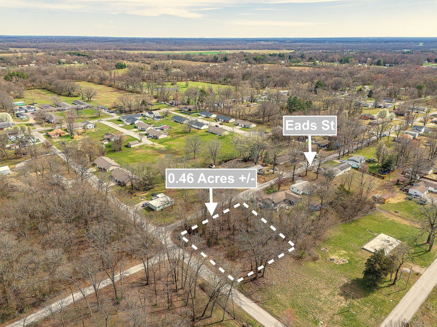 0.46 Acres Corner Land For Sale In Benton IL