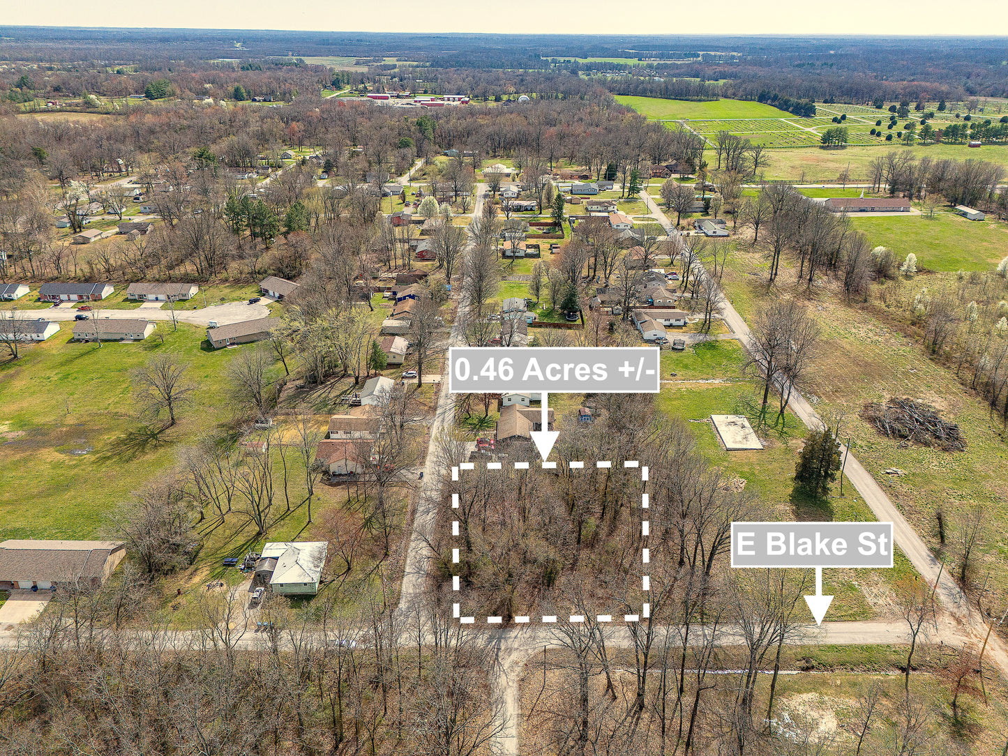 0.46 Acres Corner Land For Sale In Benton IL