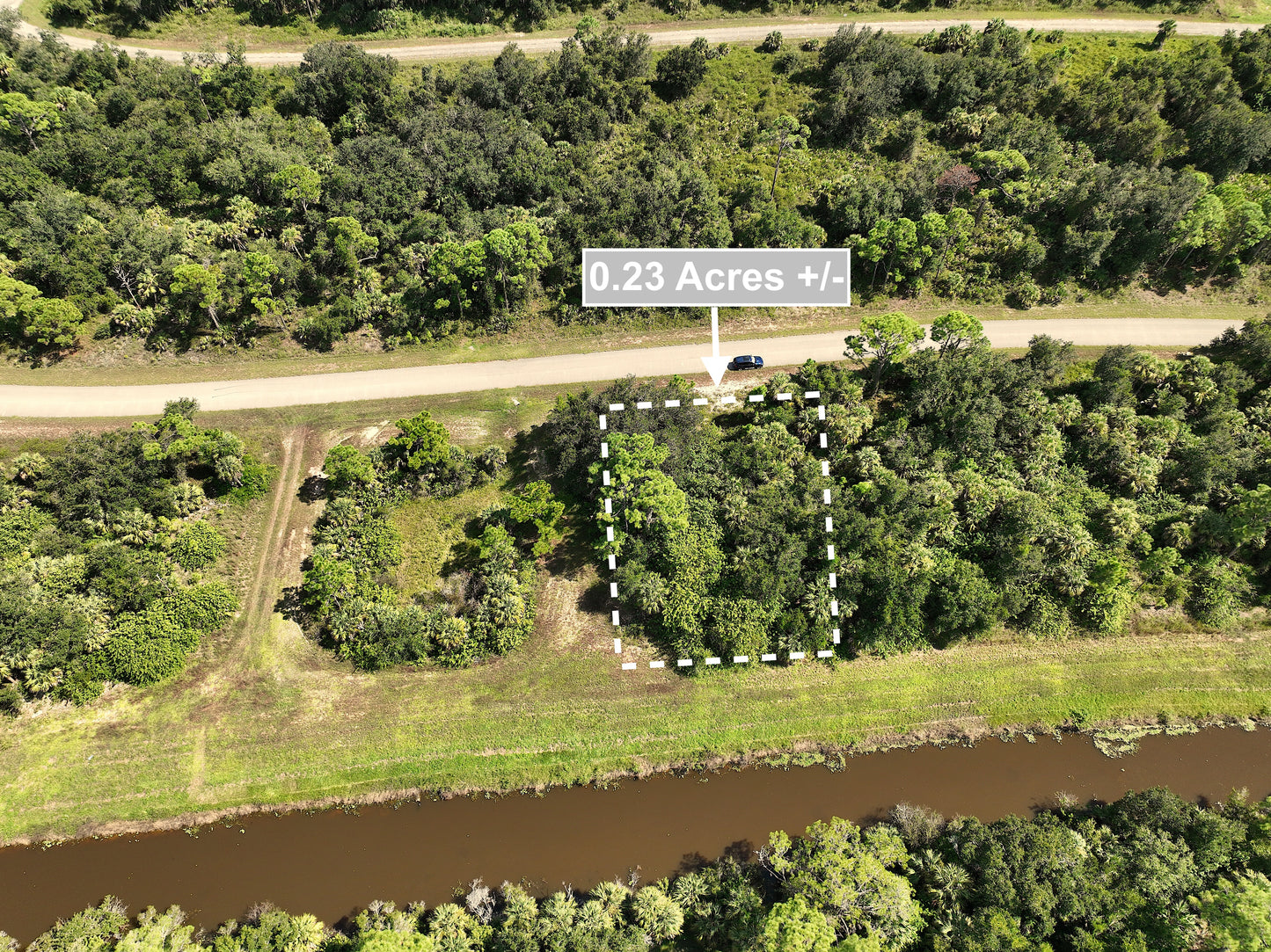 0.23 Acres Canal Front Land For Sale In North Port