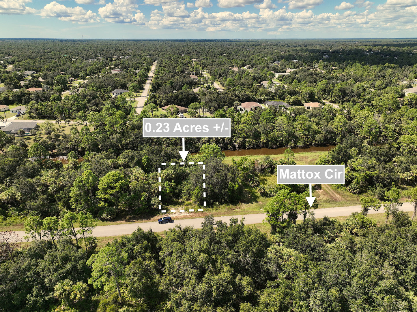 0.23 Acres Canal Front Land For Sale In North Port