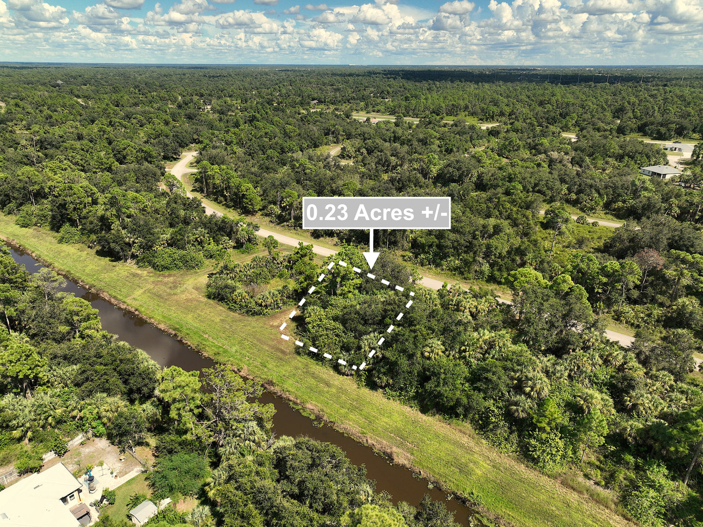 0.23 Acres Canal Front Land For Sale In North Port