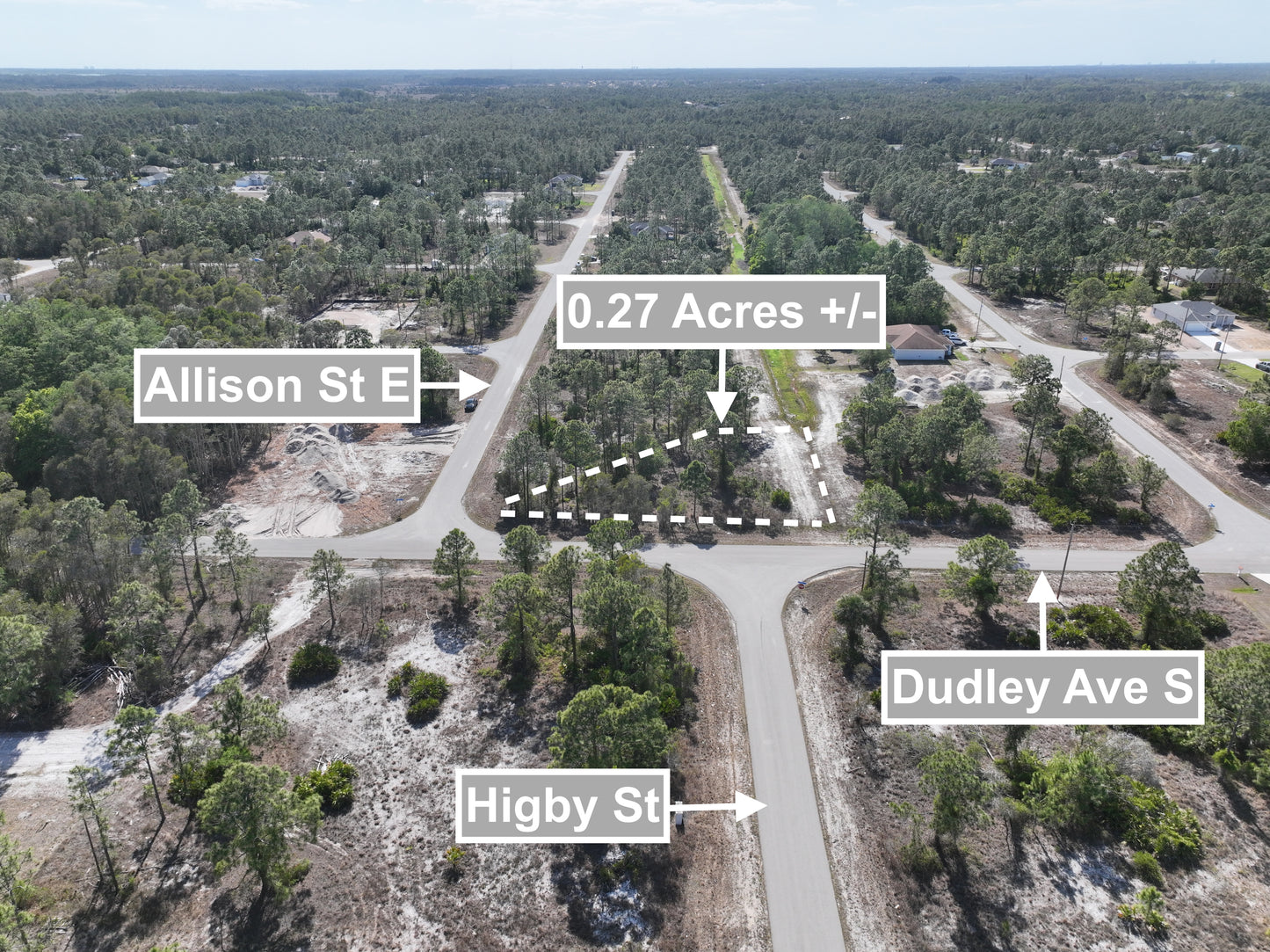 0.27 Acres Canalfront Corner Lot For Sale In Lehigh Acres