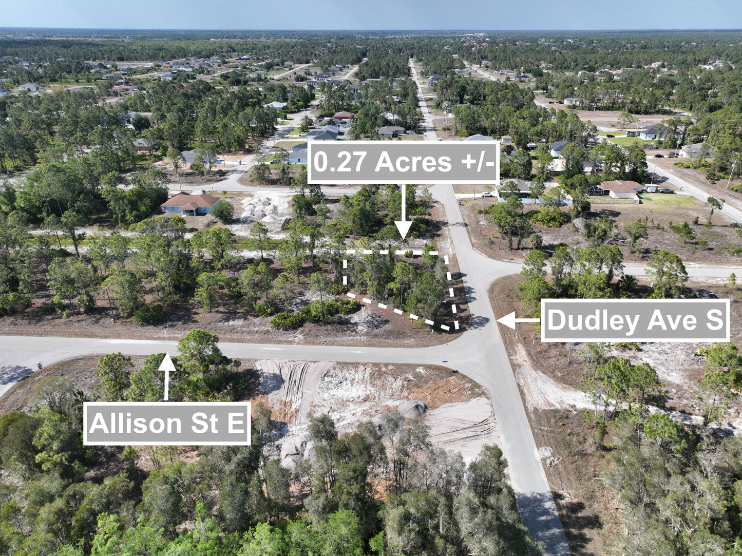 0.27 Acres Canalfront Corner Lot For Sale In Lehigh Acres
