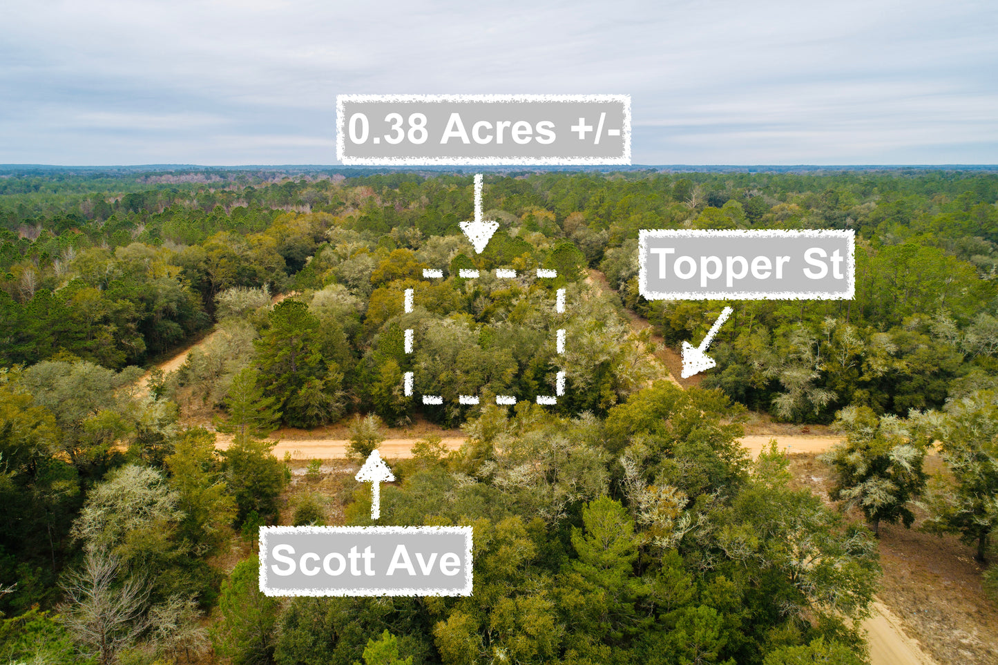 0.38 Acres Corner Lot In Interlachen