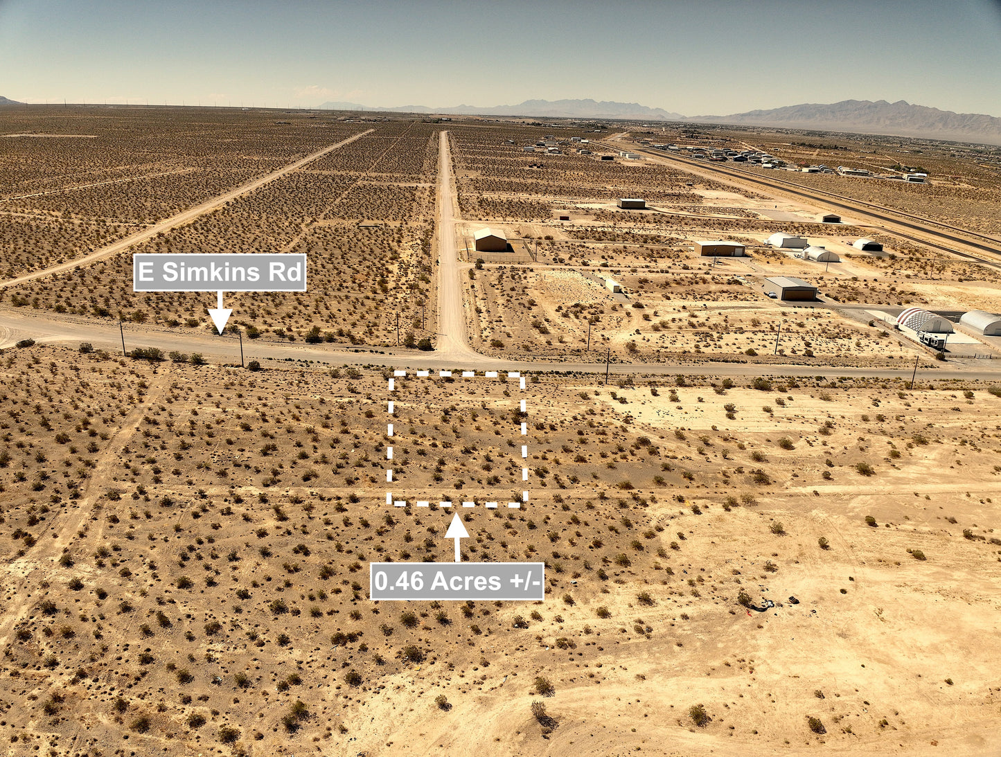 0.46 Acres Land For Sale Near Airport In Pahrump NV