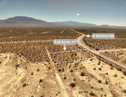 0.46 Acres Land For Sale Near Airport In Pahrump NV