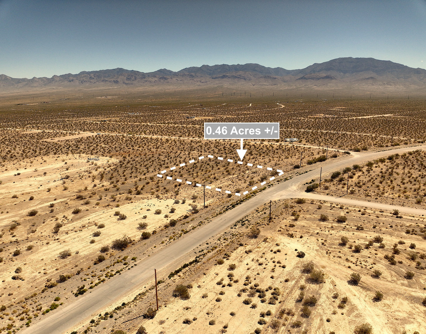 0.46 Acres Land For Sale Near Airport In Pahrump NV