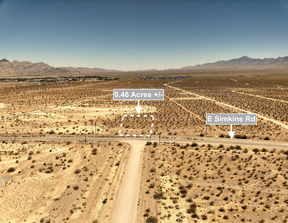 0.46 Acres Land For Sale Near Airport In Pahrump NV