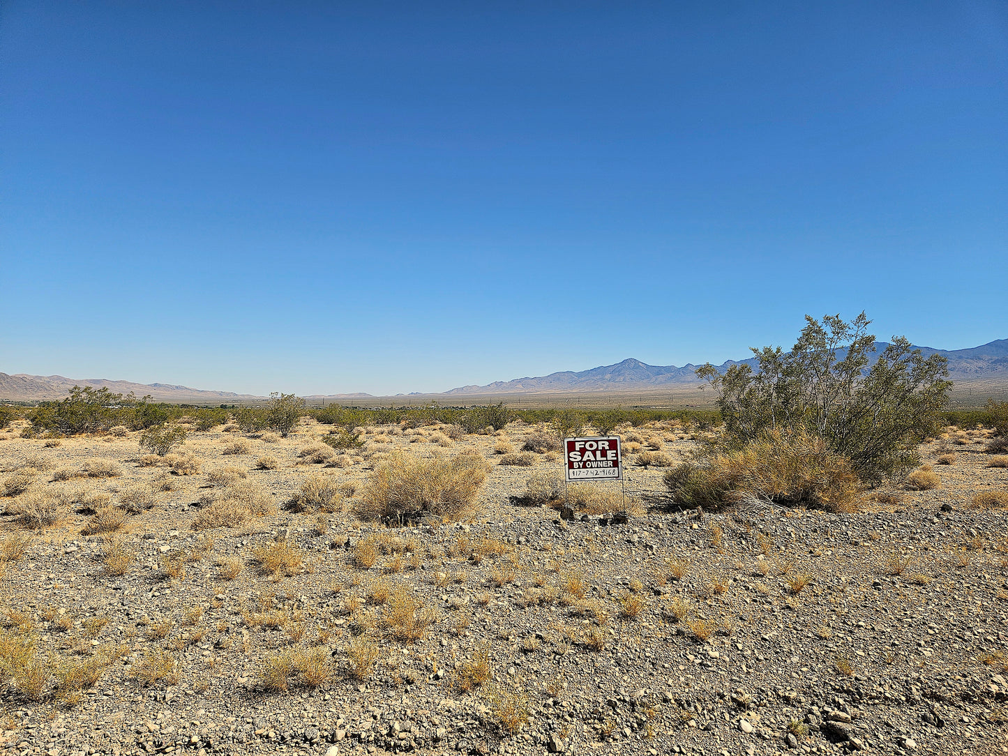0.46 Acres Land For Sale Near Airport In Pahrump NV