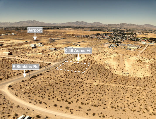 0.46 Acres Land For Sale Near Airport In Pahrump NV