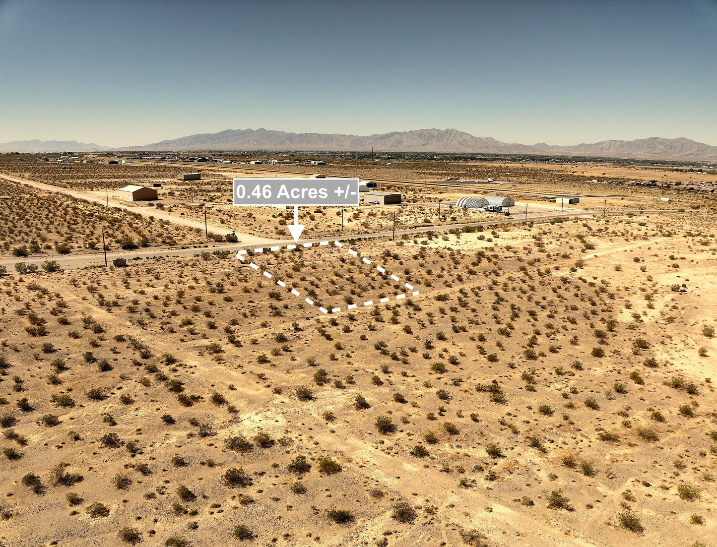 0.46 Acres Land For Sale Near Airport In Pahrump NV