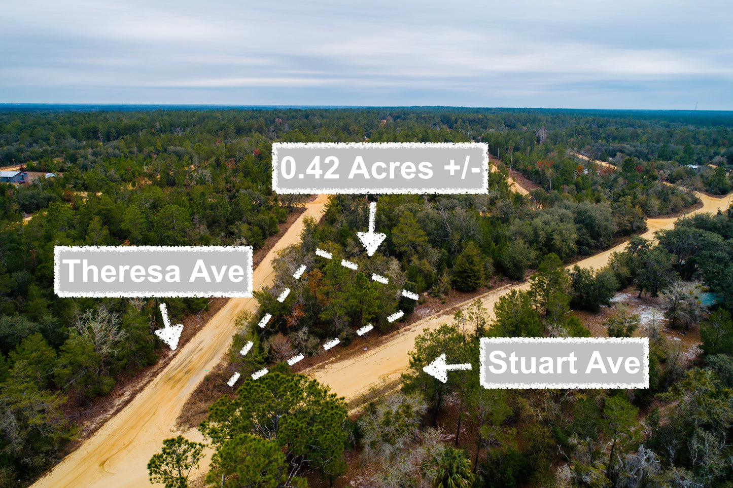 0.42 Acres Corner Lot In Interlachen