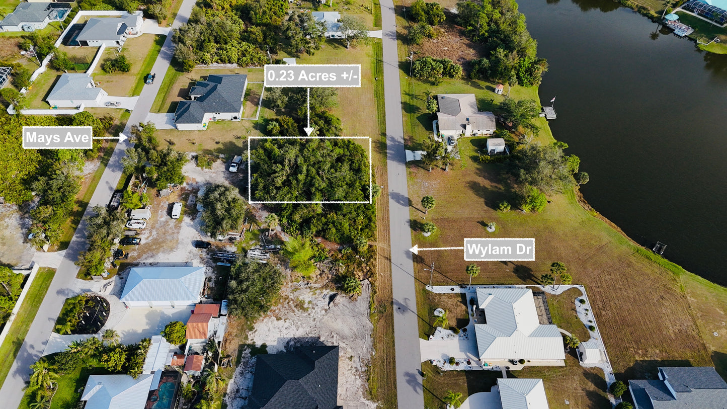 0.23 Acres Of Land Near Water In Port Charlotte