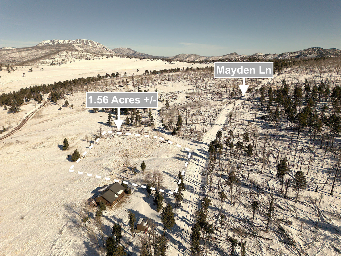 1.56 Acres Land In Fort Garland CO