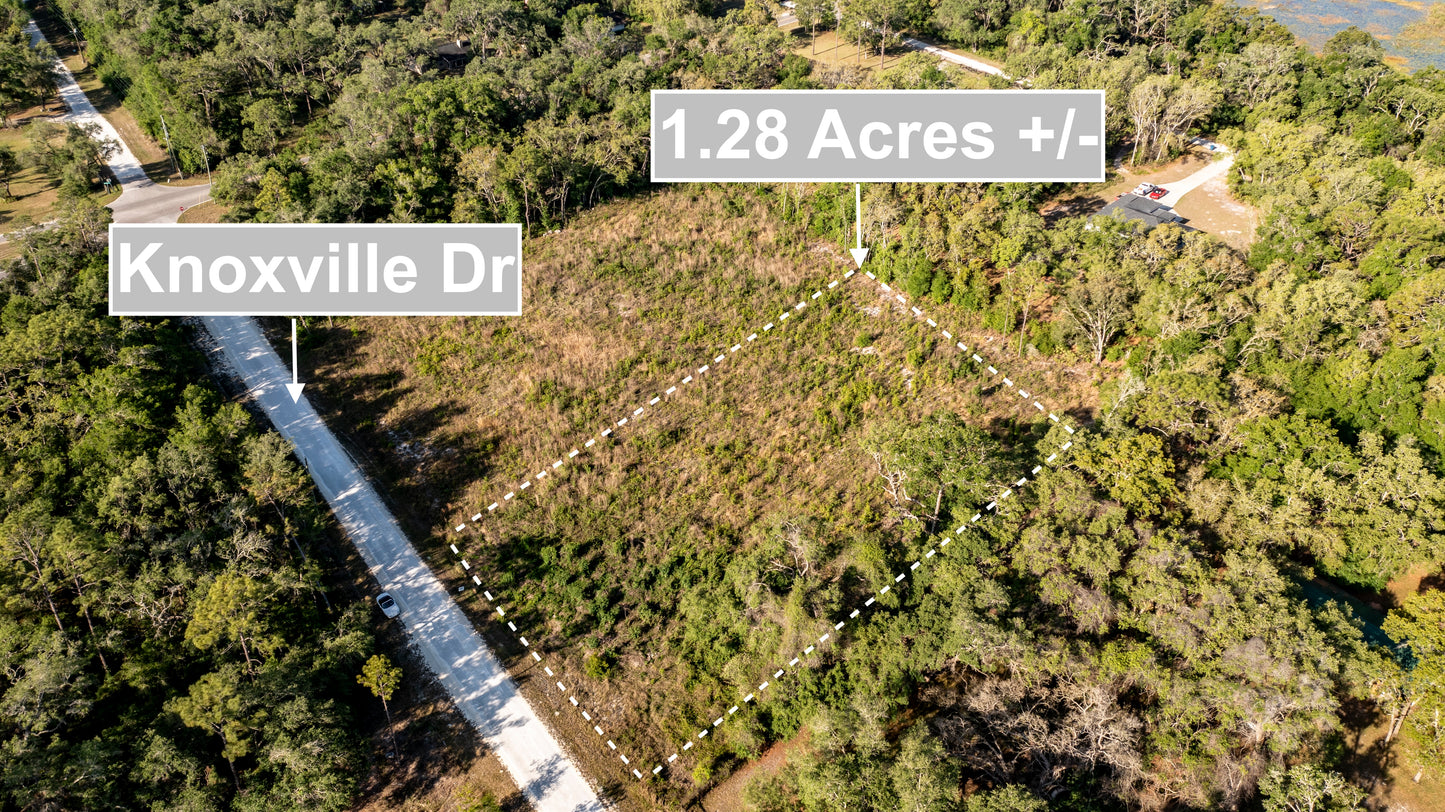 1.28 Acres of Land For Sale In Webster FL