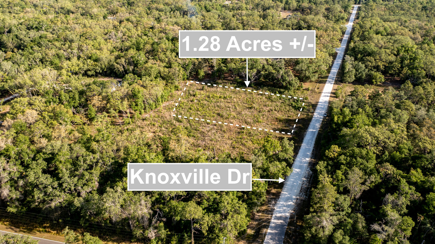 1.28 Acres of Land For Sale In Webster FL