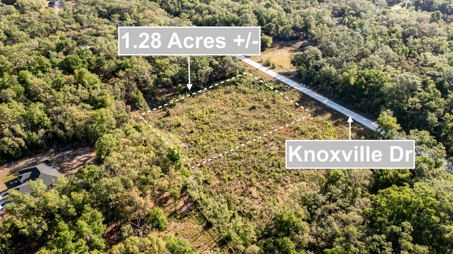 1.28 Acres of Land For Sale In Webster FL